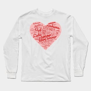 Love languages Long Sleeve T-Shirt